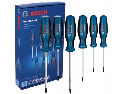 BOSCH WKRĘTAK KPL. 6szt. SL, TX, PZ, PH
